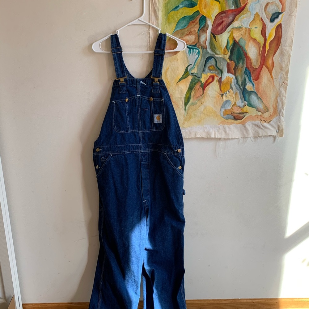 NWOT Carhartt Denim Bib Overalls